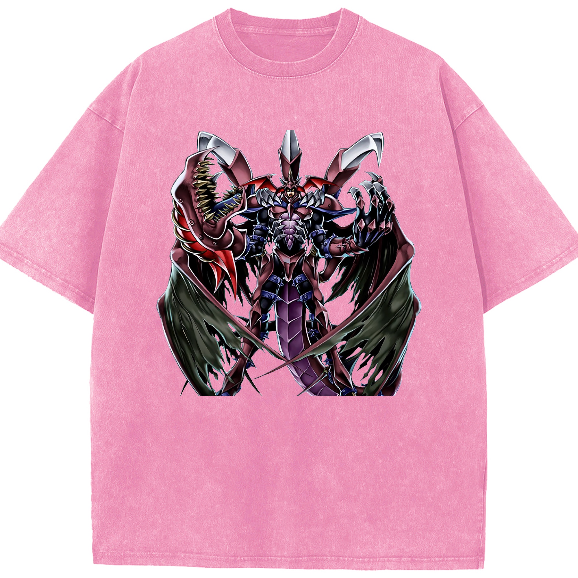 （画像用） 遊☆戯☆王 Yu-Gi-Oh! 綿100% ヴィンテージ風 半袖Tシャツ（フロントプリント）